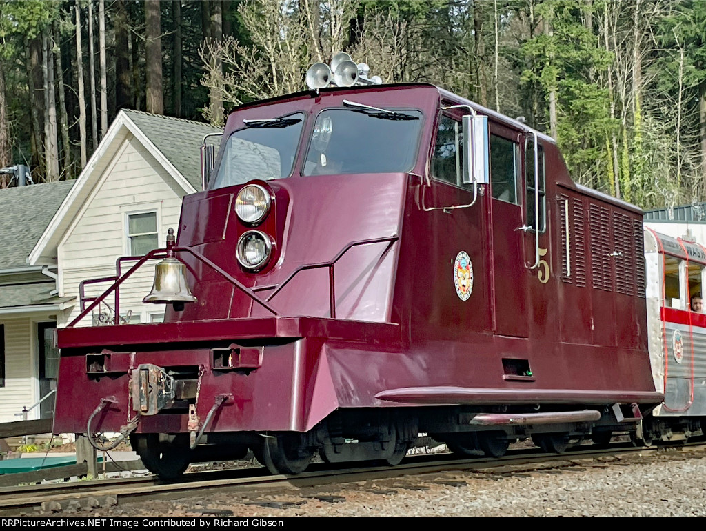 WP&Z 5 Locomotive 'Oregon Express'